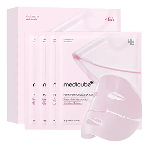 Máscara Facial PDRN Pink Collagen Gel Medicube (4 unid)