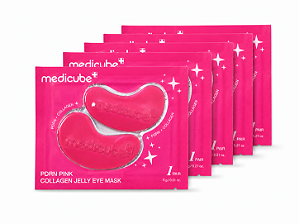 Eye Mask PDRN Pink Collagen Jelly Medicube (5 pares)