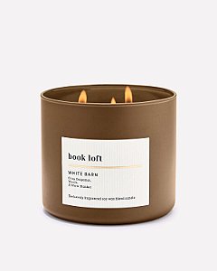 Vela Perfumada Grande Três Pavios Book Loft Bath & Body Works