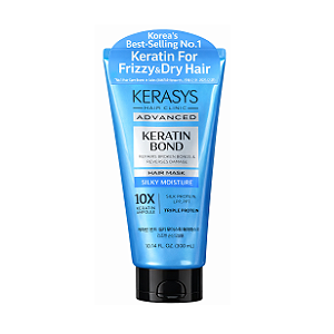 Máscara Advanced Keratin Bond Silky Moisture Kerasys 300ml