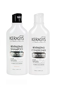 Kit Kerasys Revitalizing Rosehip Oil Duo: Shampoo 180ml + Condicionador 180ml