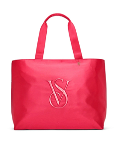 Bolsa Tote de Cetim Signature Victoria's Secret