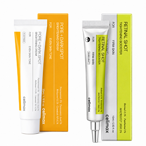 Kit Celimax Clareador Pore+Dark 35ml + Sérum Retinal The Vita-A 15ml