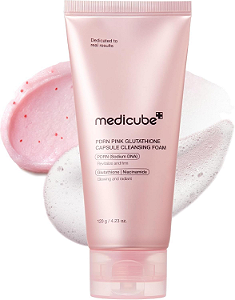 Espuma de Limpeza PDRN Pink Glutathione Capsule Cleansing Medicube 120g