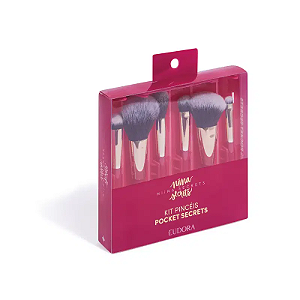 Kit Minipincéis Pocket Secrets Niina Secrets (6 itens)
