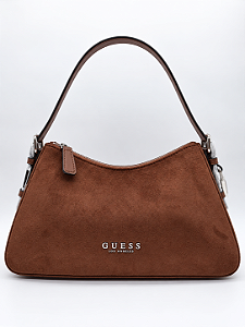 Bolsa Guess Alisha Shoulder - Marrom