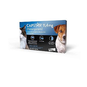 CAPSTAR 11.4MG CAES/GATOS C/6 COMP