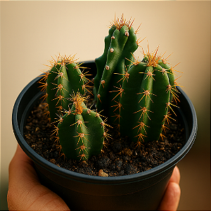 Cacto Acanthocereus tetragonus Castelo de Fadas | Planta Ornamental Rara para Colecionadores