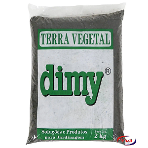 Terra Vegetal Dimy 2 kg – Substrato Rico em Nutrientes p/ Plantio e Vasos