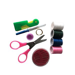 KIT DE COSTURA PRATICO ARMARINHOS COM 10 PEÇAS RE-1907003