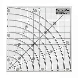 Regua De Circulos E Marcaçao Quilt Circular Kt8585 Promoçao