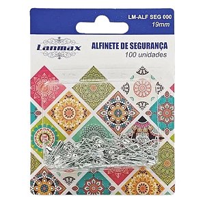 Alfinete De Segurança Patchwork Costura Scrapbook 19mm 100un