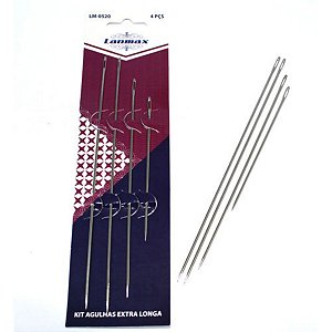 Kit De Agulha P/ Costurar Boneca 4 Medidas LM-0520