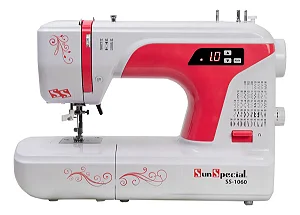 Máquina De Costura Doméstica Sun Special Eletrônica 50 Pontos Costura 10 Camadas De Jeans Bivolt