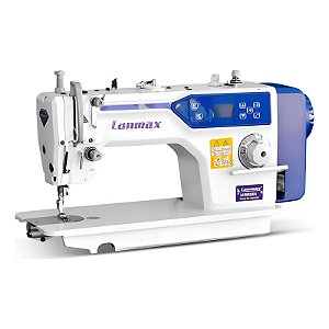 Máquina Reta Direct Drive C/ Corte De Linha Lm-9982d + Mesa Completa