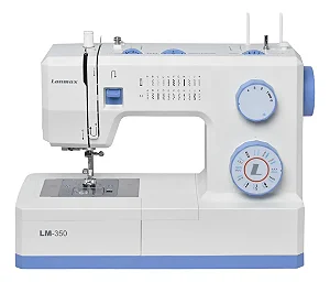 Máquina De Costura Doméstica 23 Pontos Lanmax Lm-350 Bivolt
