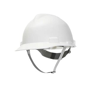 Capacete MSA V-Guard Carneira com PushKey e Jugular CA498