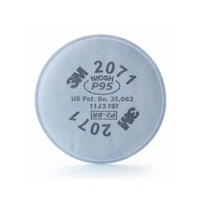 Filtro Disco 3M 2071 Azul para Poeiras, Fumos e Nevoas P2 Par