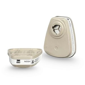 Filtro Cartucho 3M 6002 GA Gases Ácidos Para Uso Com Série 6000 Par
