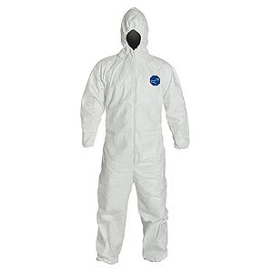 Macacão DuPont Tyvek 500 Químico Branco CA34187