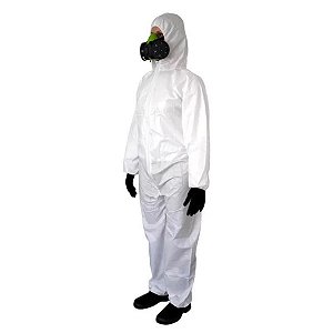 Macacão Covertech Químico Branco CA39183 EEG