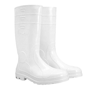 Bota de PVC Vulcabras Cano Longo Branca  CA36942