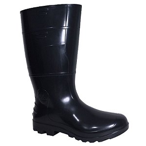 Bota de PVC Kadesh Safety Boots Cano Longo Preta CA42149