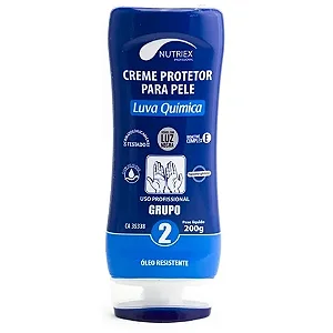 Creme Nutriex Luva Quimica Protetor para Mãos Grupo 2 200g CA48873