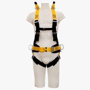 Cinto Paraquedista CSeg 4 Pontos 7 Argolas Apolo II Integrado KIT01005RS CA42296 ou 42293