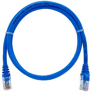 Cabo De Rede 90 CM Patch Cord Cat5e UTP 100% Cobre - 25 Unidades