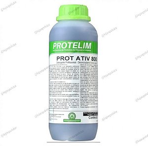 Prot Ativ 800 Detergente Desincrustante Ácido Liquido 1l - Protelim