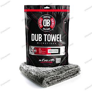 Dub Towel Toalha Cinza de Microfibra 500GSM 40x40 - Dub Boyz