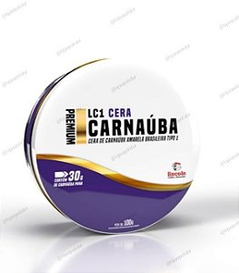 LC1 Cera Carnaúba Cera de Carnaúba Amarela Brasileira Tipo 1 100g - Lincoln