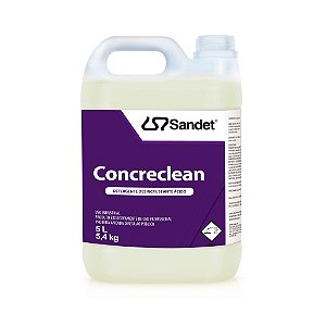 Concreclean Detergente Desincrustante Ácido Removedor de Cimento e Concreto 5l - Sandet