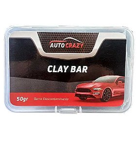Clay Bar Barra Descontaminante 50g - Auto Crazy