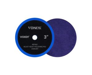 Boina Refino de Veludo Azul 2500Grit Voxer 3” - Vonixx