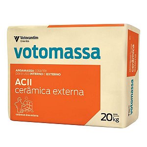 Argamassa ACII Cerâmica Externa Cinza 20Kg