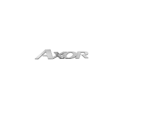Emblema Cromado Axor - 9408170116 -Mercedes-AXOR