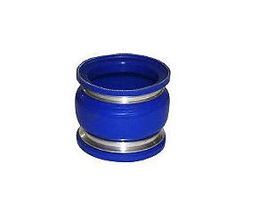 Mangueira Intercooler Silicone Azul Com Anéis - VOLVO FH 12/440 -Volvo - 20589125