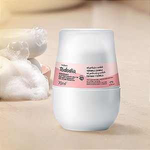 Desodorante Antitranspirante Roll-on Tododia Tâmara e Canela