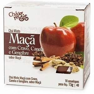 Chá de Maça com Cravo, Canela e Gengibre - Chá Mais Chá de Maça com Cravo, Canela e Gengibre - Chá Mais