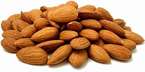Amêndoas sem Casca - 100g A Granel Amêndoas sem Casca - 100g A Granel