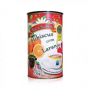 Chá Hibiscus com Laranja, 120 g - Fauna e Flora Chá Hibiscus com Laranja, 120 g - Fauna e Flora