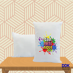 Almofada Personalizada 20x30 com Enchimento (Branca)