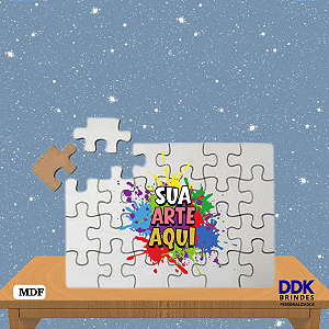 Quebra-Cabeça Personalizado de MDF 24 Peças