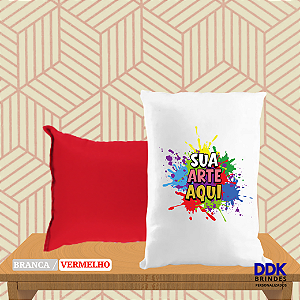 Almofada Personalizada 20x30 com Enchimento (Div.Cores)