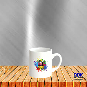 Caneca (Xícara) Branca Personalizada Cerâmica 180 ml