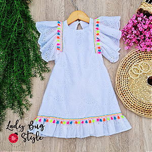 Vestido Laise Branco Premium