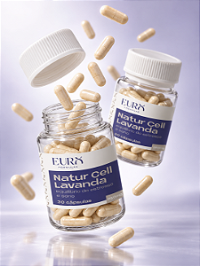 Natur Cell Lavanda 250mg 30 Cápsulas