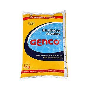 GENCO SULFATO DE ALUMINIO 2KG